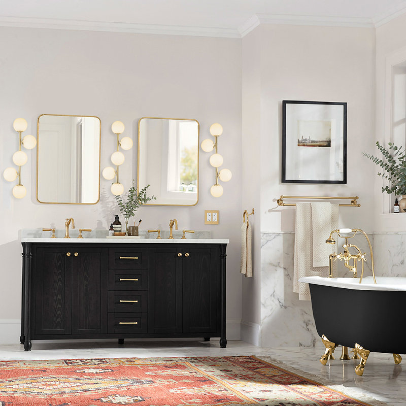 Everly Quinn Humfleet 5 Light Dimmable LED Vanity Light & Reviews